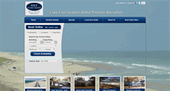 Desktop Screenshot of capecodrentalagency.com